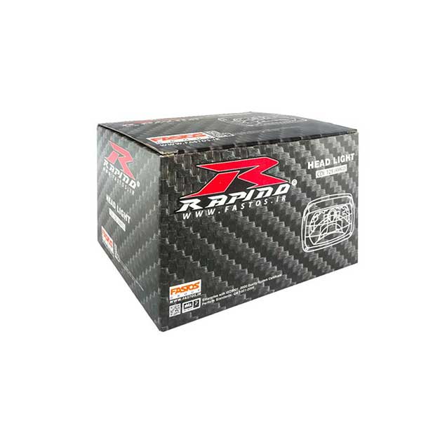 چراغ جلو کامل فلزی راپیدو شیشه امیکو - Image 3